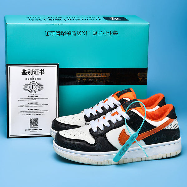 Nike Putian AJ Low Top High Quality Couple Shoes - Halloween