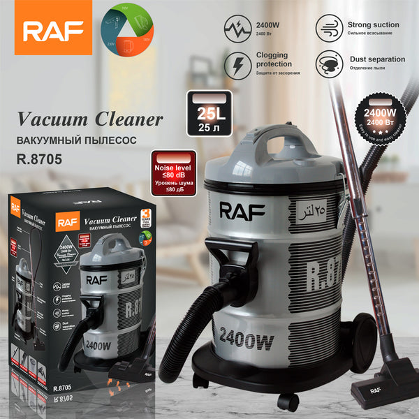 European 25L High Power Vacuum Cleaner with Super Suction for Home and Hotel