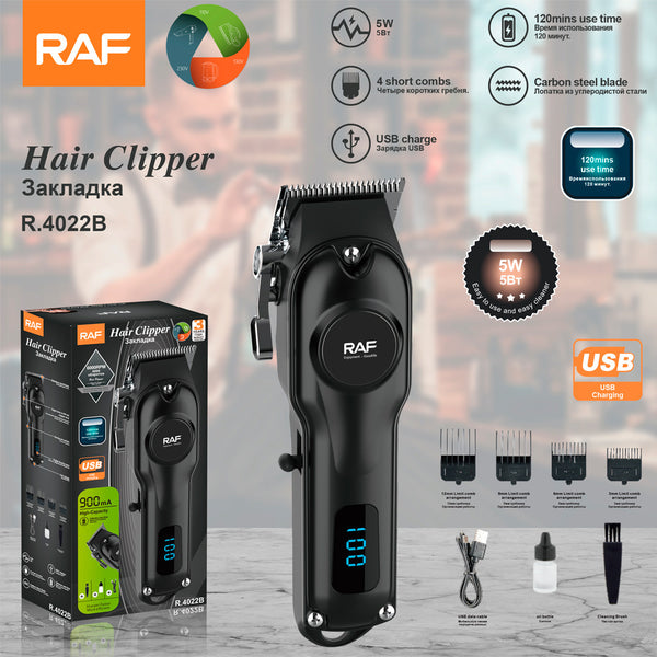 High Performance Cordless Electric Shaver with USB Interface for Men