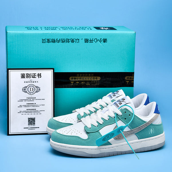 Nike Putian AJ Low Top High Quality Couple Shoes - Tiffany Green