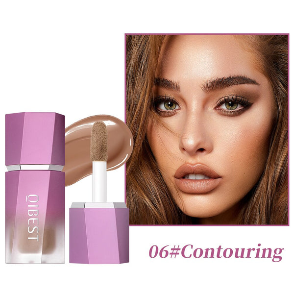 New liquid blush makeup natural matte highlighter 06 Contouring - OZAXU