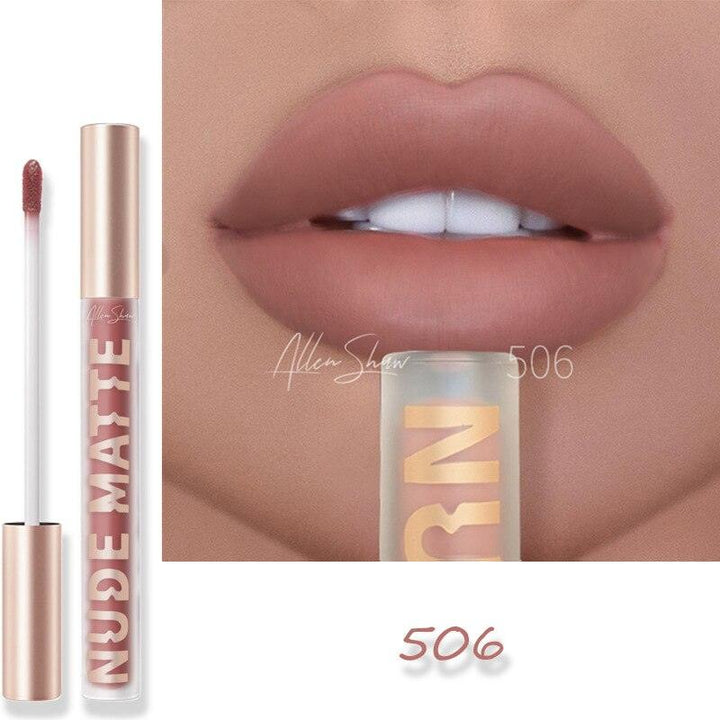 UZ Long Wear Waterproof Matte Lipstick 506 - OZAXU