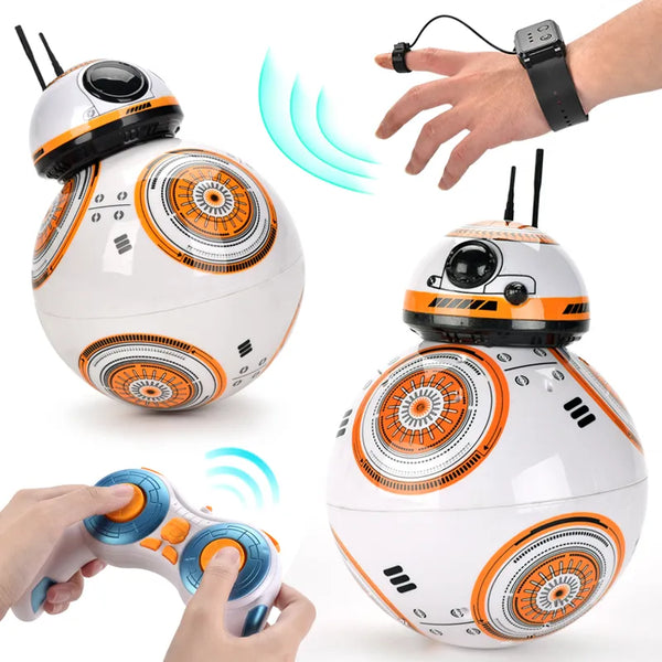 Remote control robot with smart sensor watch