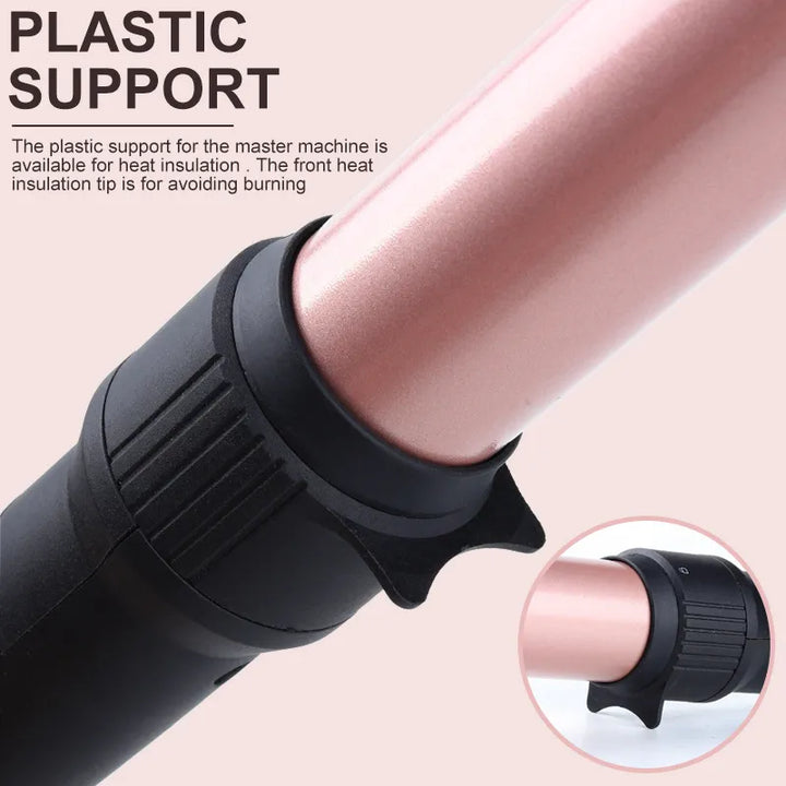 5 in 1 electric hair curler with instant heat up - OZAXU