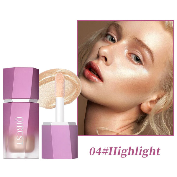 New liquid blush makeup natural matte highlighter 04 Highlight - OZAXU