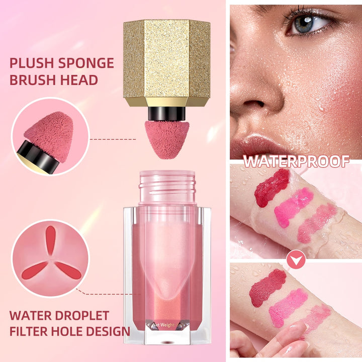 New liquid blush makeup natural matte highlighter 05 Contouring - OZAXU