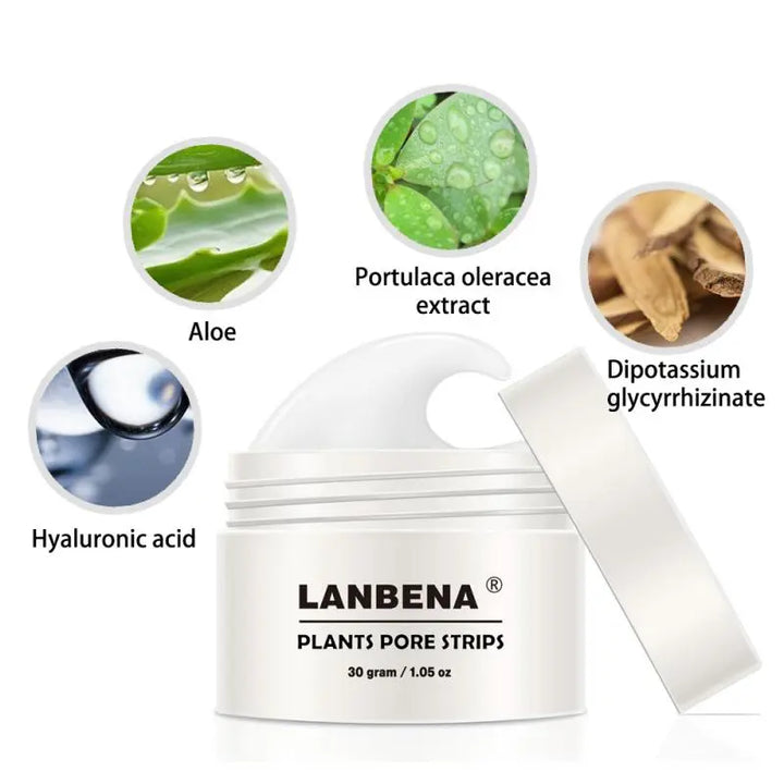 LANBENA Blackhead Removal Cream Acne Peel Off Mask Clay Mask Skin Care - OZAXU