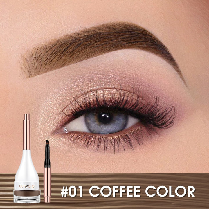 UZ Eyebrow Mascara Gel with Brush 01 Coffee - OZAXU